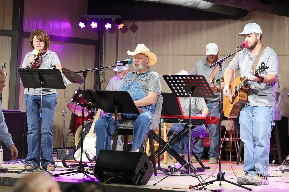 Gospel and praise musicians performing on the Pavilion stage at the 2026 Salt Festival